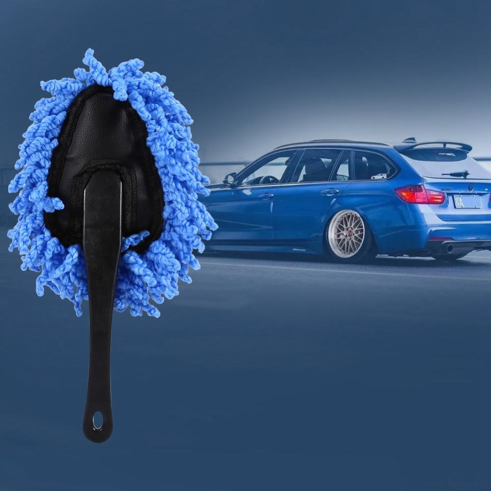 2pcs Scratch Free Car Dash Duster Brush Super Soft Microfiber Car Cleaning Tool Kitchen
