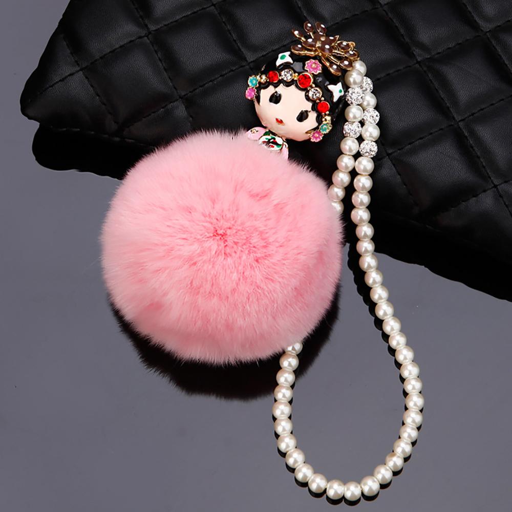 

Автомобильный кулон Пекинская Опера Мужской Женский Роль Плюшевый Меховой Шар Украшения Висячие Подвесные Украшения Авто Аксессуары Для Интерьера Подарки