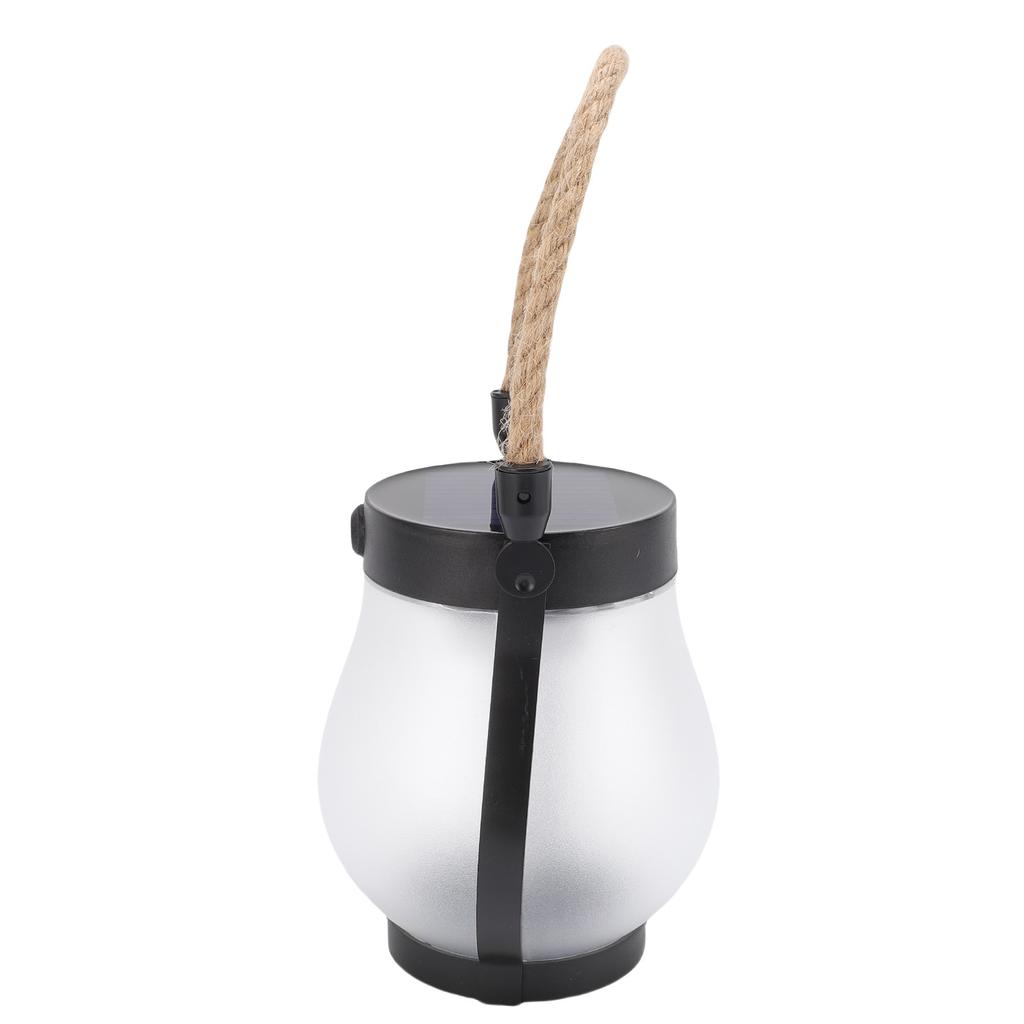 Flickering Flame Solar Lanterns Light Rechargeable Realistic Flickering Flame Landscape Decoration Pathway Patio Light