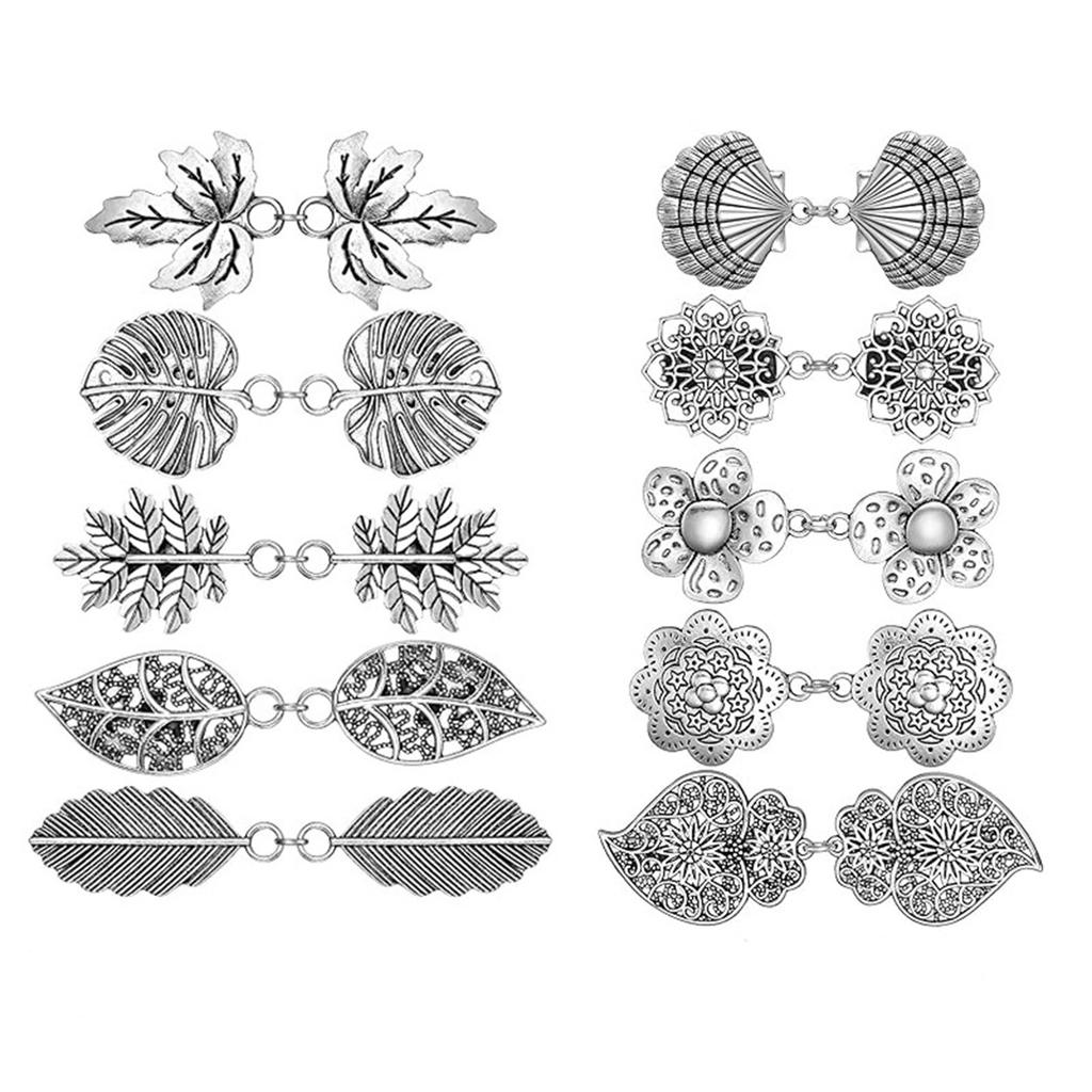 Retro Style Sweater Clip Enhancing Fashion Sense with Elastic Chain Stylish Shawl Clip Suitable for Various Outfits