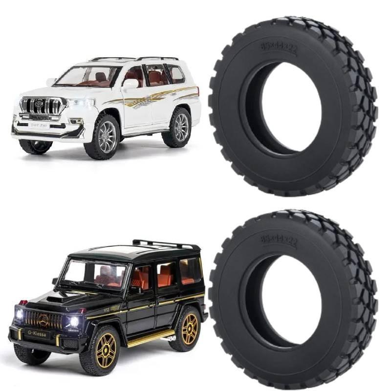114 Scale Model Truck Tire Set For Tamiya Rc Construction Vehicles With Durable Plastic Design