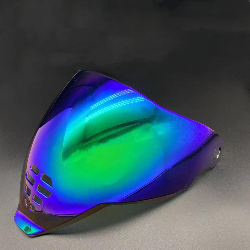 Airflite Motosiklet Kaskları için Oni Mask Yüksek Çözünürlüklü Ayna Vizör - Kask Aksesuarları
