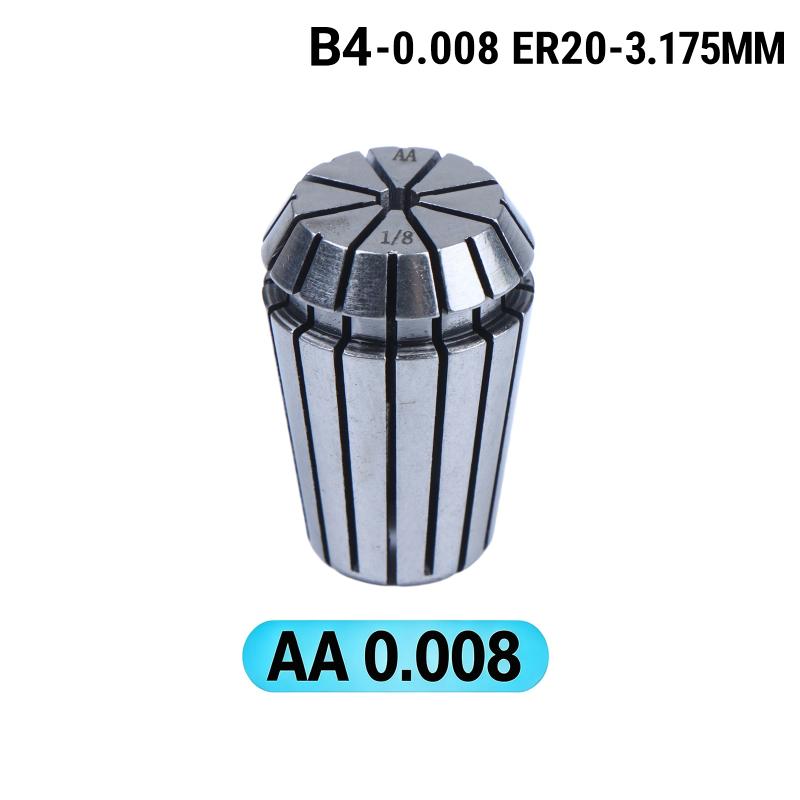 Er20 Er Spring Collet Chuck 0.005Mm Accuracy 0.008Mm For Cnc Milling Tool Holder Engraving Machine Spindle