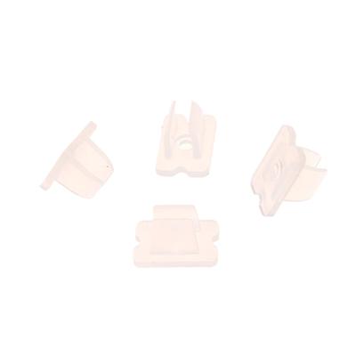 50 ks 6*12 mm LED pásek upevňovací klipy konektor pro upevnění 2835 neonové světlo 220V COB plastová přezka vysoká kvalita flexibilní příslušenství