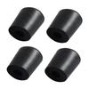 4 Pieces Cello Endpin Tips Rubber Stoppers Instrument Accessories Non Scratches Lightweight Portable End Pin Cover Non Slip