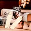 Wooden Blank Pencil Shaped Bookmarks Unfinished Craft Supplies DIY Painting Writing Engraving Bookmark Accessories for Readers