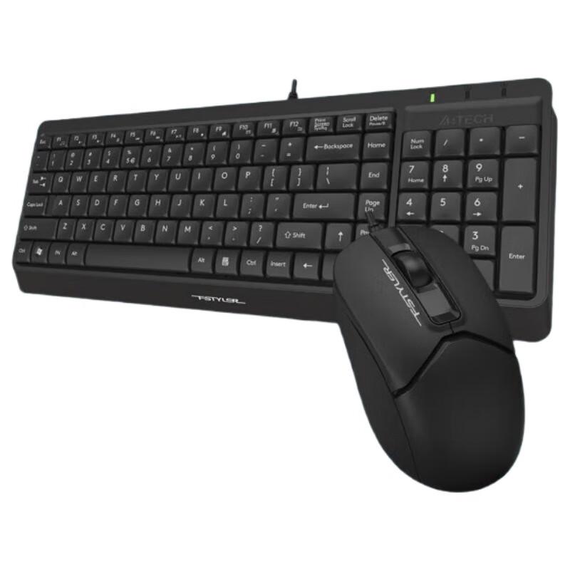 A4Tech F1512 Wired Keyboard Mouse Combo