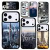 Hülle Case für iPhone 17 Air 16 Pro Max 15 Plus 11 13 Mini 14 12 Rückseite Handyhülle NEW YORK AMERIKANISCHE STADT