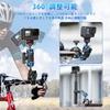 Ulanzi C017 Double Super Clamp Ball Head Magic Arm Camera Angle Interchangeable for Crab Double for Camera LED External Best and Connects To