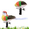 6PCS Multicolor Artificial Birds Foam DIY Accessories Simulation Bird Model Photo Props with Clips Decorative Birds