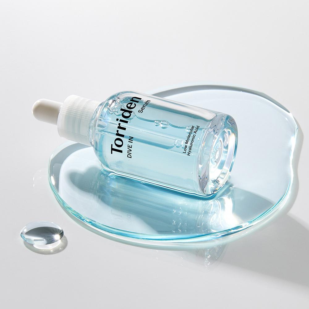 Torriden Dive-In Low Molecular Hyaluronic Acid Serum 50ml – Intensive Moisture, Barrier Support, Korean