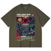 230 Gsm 100% Cotton Fullmetal Alchemist V3 Print Unisex Heavy Cotton T Shirt