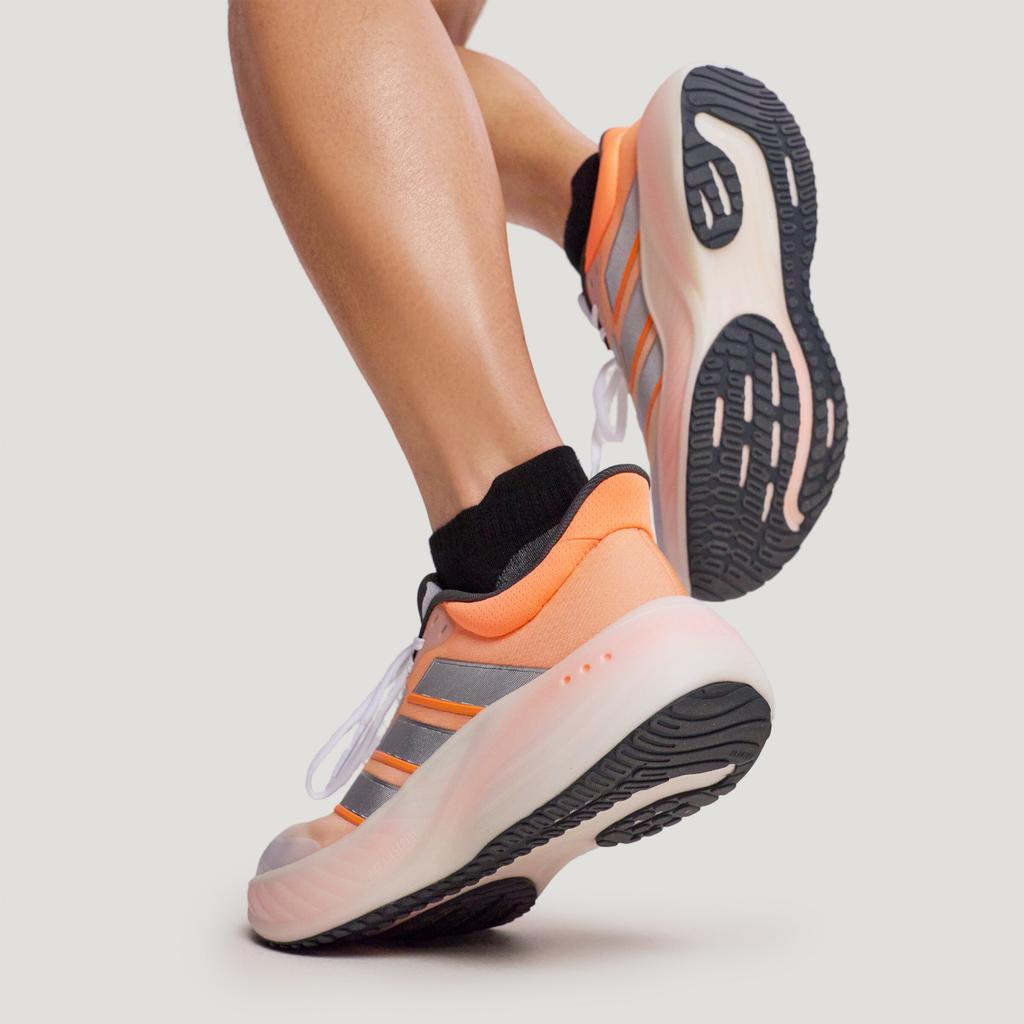 adidas CUSHIONNOVA Running Shoes Unisex White Orange