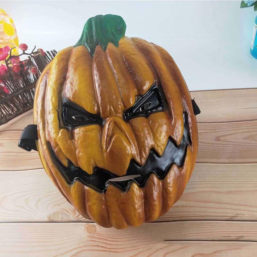 Maska Maškarní festival Pokrývka hlavy Maska dýňové hlavy Halloweenská maska Cosplay maska Párty maska Rekvizity