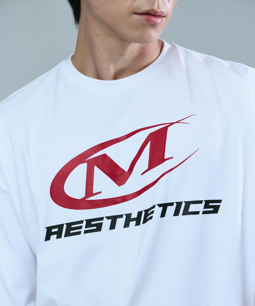 Mihag Symbol Big Logo Oversized T-Shirt (White)
