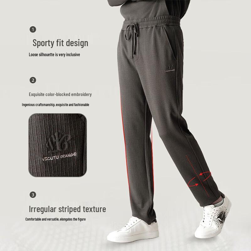 

VICUTU Men s Casual Knit Pants XL (180/84A)