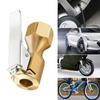 Deflated Tire Inflatable Nozzle Portable Tire Inflator Chuck  Car/Bike/Motorcycle
