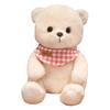 Cute Little Bear Doll Bib Teddy Plush Toy Polar Bear 8 Inch Machine Doll Children's Bed Rag Doll