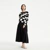 VEROMODA 2025 Spring Artistic Plaid Knit Sweater