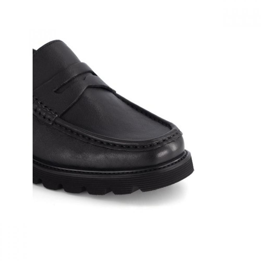 Daks Men S beSt Comfort Saffiano Penny Loafer Drm601ke10  Black 