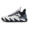 Anta Reverse Blade Comfortable Shock Absorption Non-Slip Wear-Resistant Breathable Low-Top Basketball Shoes Men Sneaker White Black 112121616S-4