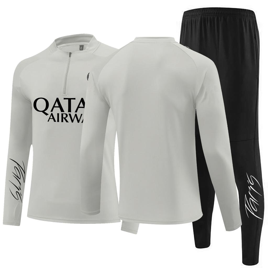 Football Tracksuit Football Club Men's Long-Sleeve Sportswear Breathable Sports Training Fitness
