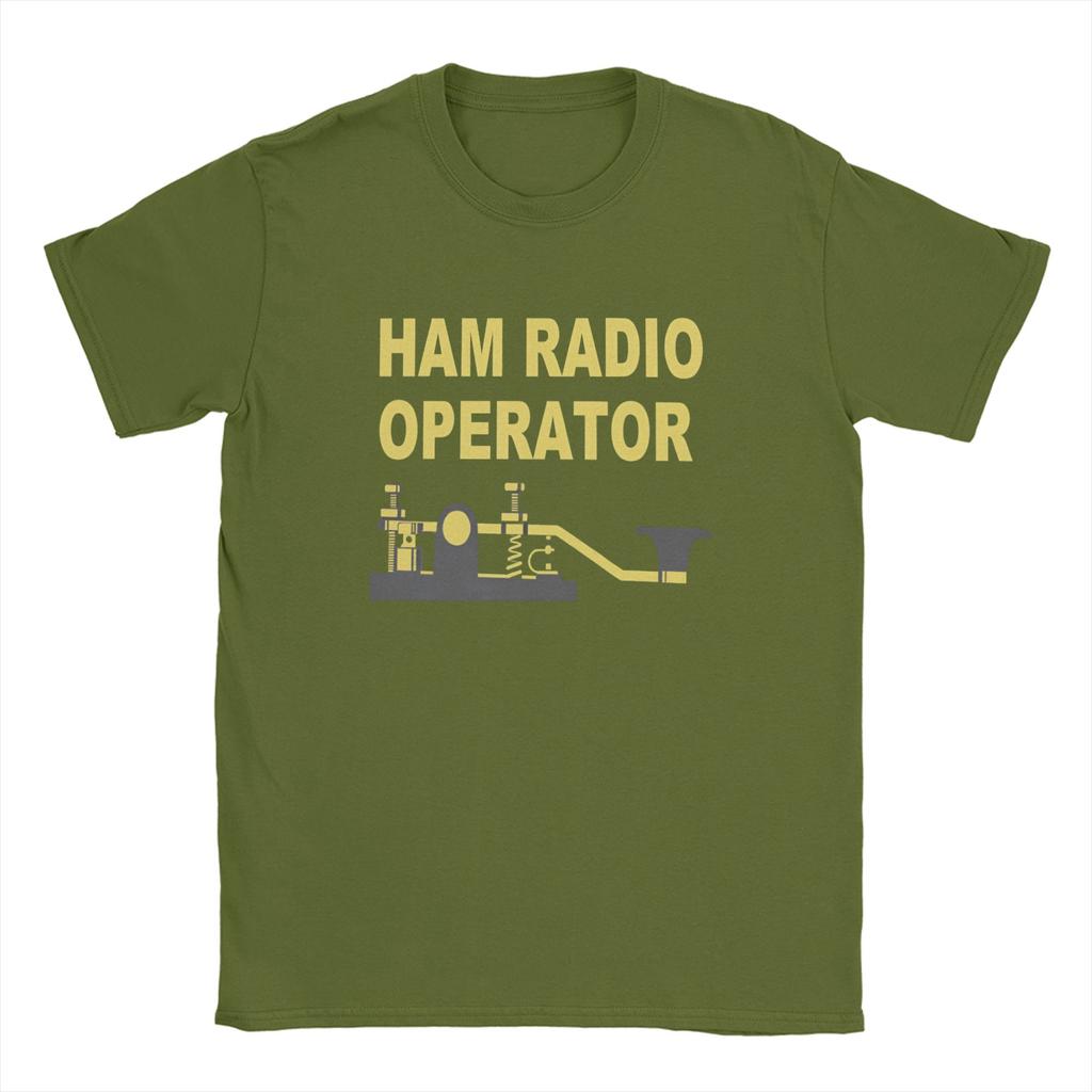 Ham Radio Operator Amateur Radio T Shirt Summer Cotton TShirts For Men Harajuku Print Tshirt Short Sleeve Y2K Retro Clothing