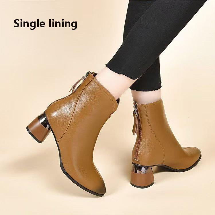 

Женские сапоги Зимние сапоги Туфли на толстом каблуке Ботильоны Нескользящие туфли для мам Женские зимние сапоги Обувь 37