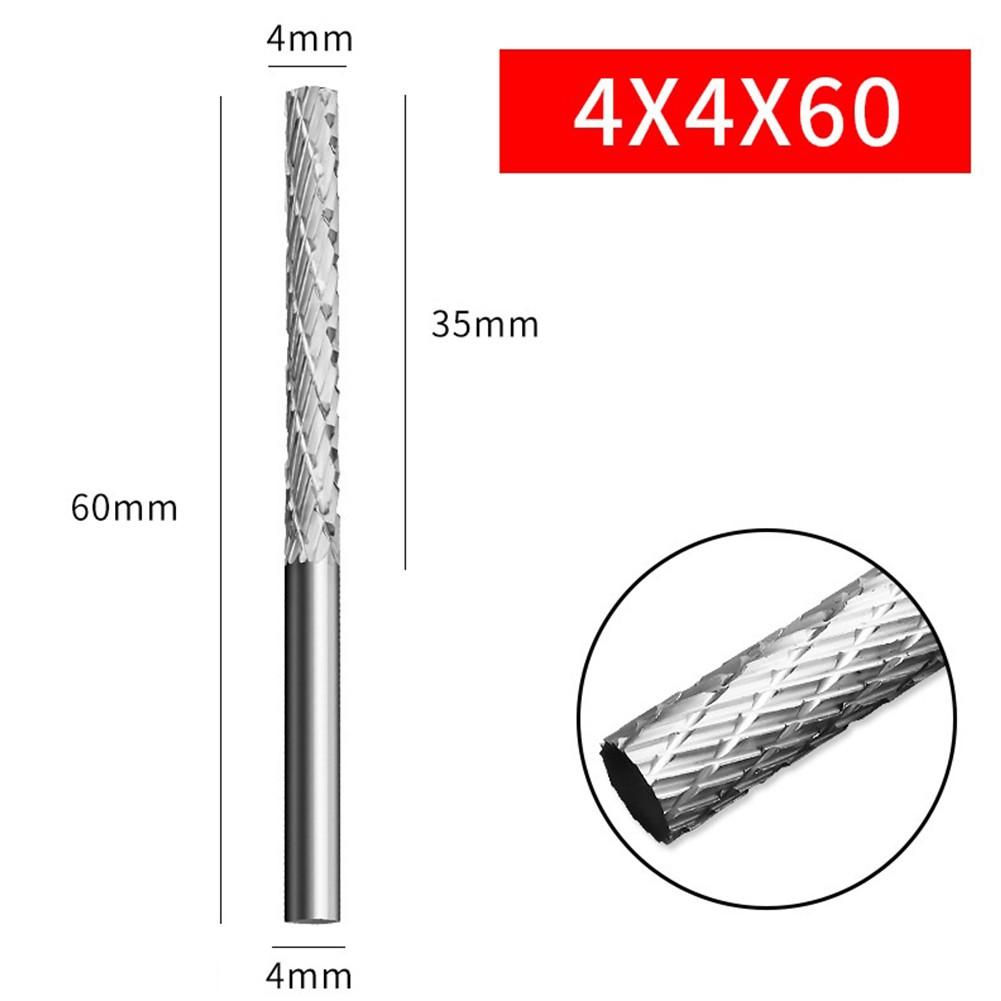 1 Pc Rotary File 4×4×54mm 4×5×54mm 4×5×60mm 4×6×54mm