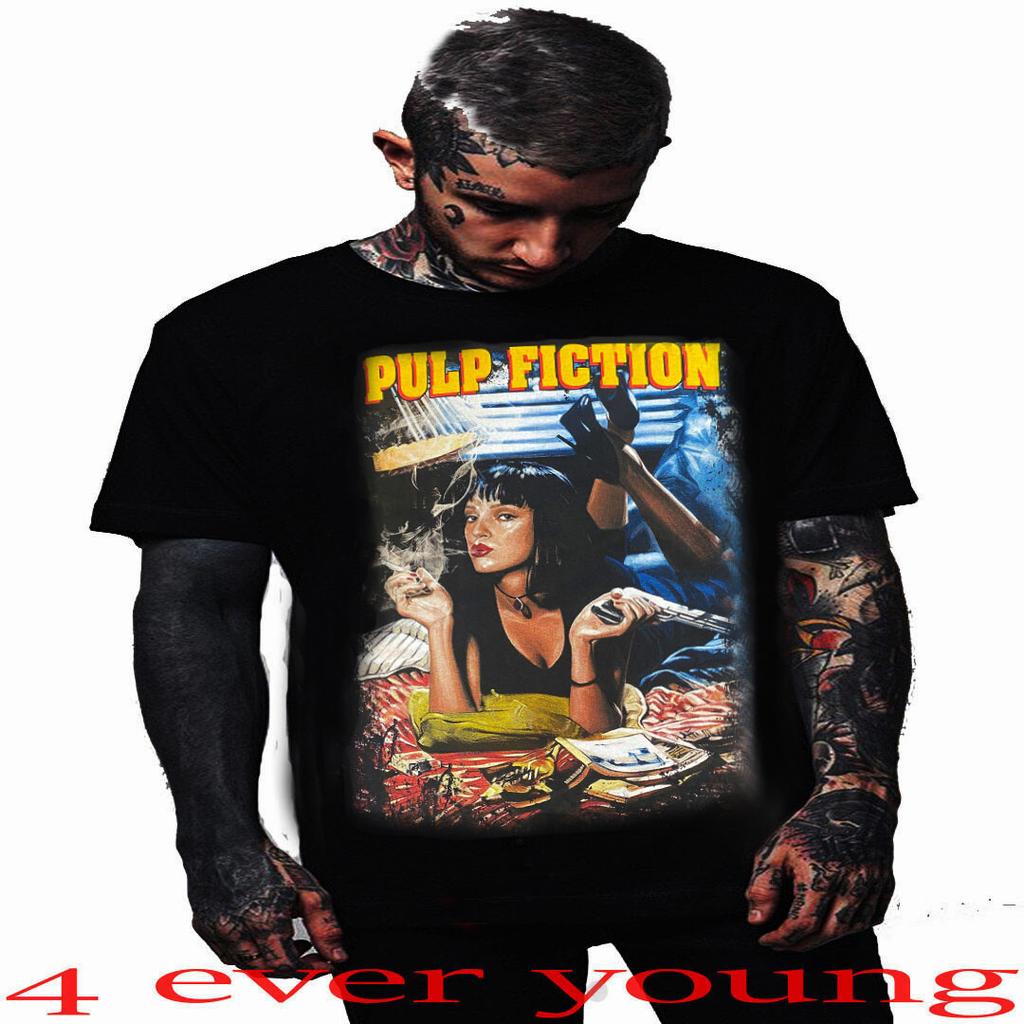 Pulp Fiction Vintage Movie Fan Graphic Tee