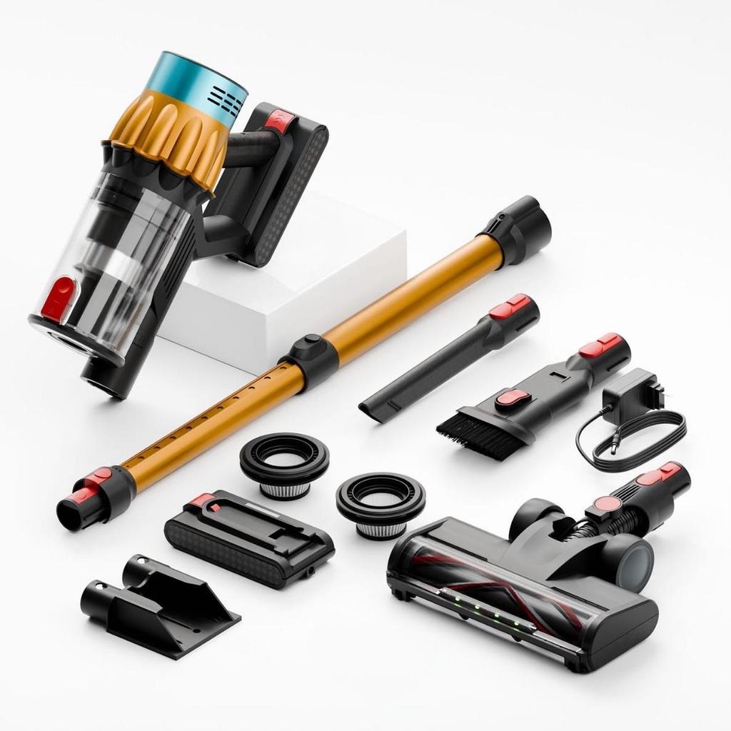 High-Suction 650W Wireless Handheld Vacuum Cleaner (40Kpa)