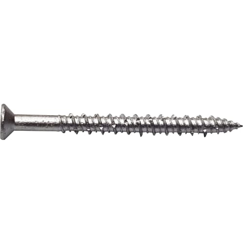 GROVE Concrete Screws, Slotted, 125 pieces, 4.0 x 38mm, CVF438