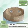 Silent Dual Spray Humidifier with Long-Lasting Battery, Large Capacity, Color Night Light & Air Purification