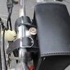 Leather Motorcycle Saddlebags Storage Tool Bag Universal Side Bags Easy Install