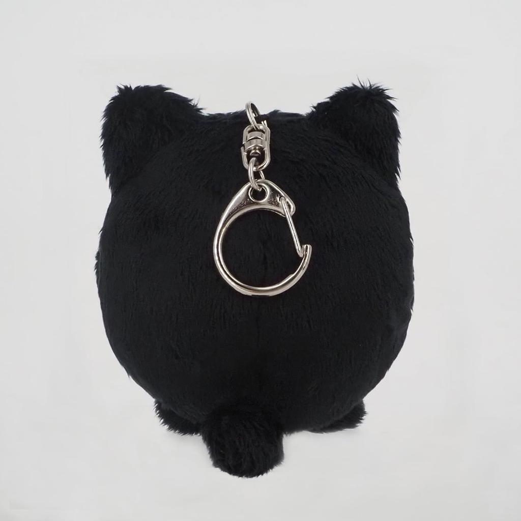 Sanei Boeki Mock OSANPO CAT Mascot, Size: Approx. W9.5 x D7 x H10cm, Plush Toy, MK06