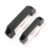Plastic Nylon Cabinet Handles Black Nylon 90mm 120mm Door Accessory DIY Printer Parts for Aluminum Profile