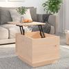 Coffee Table 40 X 50 X 35 Cm Solid Pine Wood