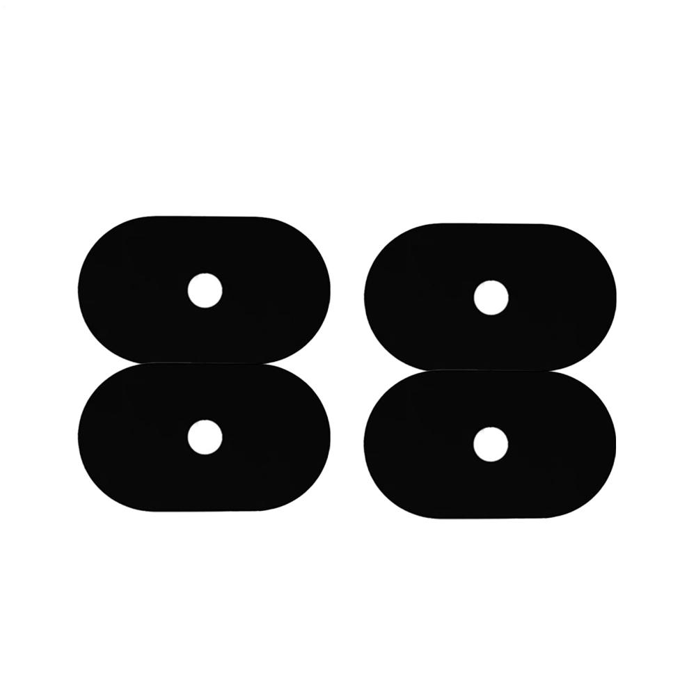 Bicycle Prestas/Schraders Valve Rubber Seals 4PCS Anti-Leak Dust Caps Gaskets Replacement For Tube Tire Valve Core Repair