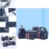 Insulated Waterproof Thermal Shoulder Picnic Cooler Lunch Bag Storage Tote Box For Outdoor Activities