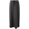 Casual H-Line Elastic Waist Maxi Skirt