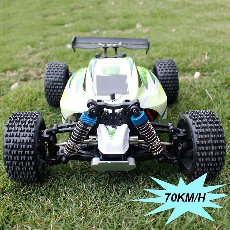 

WLtoys A959-B 1/18 полноприводный багги для бездорожья 1:18 Радиоуправляемая машинка 70 км/ч 2.4G Радиоуправляемый грузовик