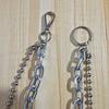 Hip Hop Trendy Cool Simple Metal Chain Men's and Women's Trousers, Retro Street Auction Waist Chain