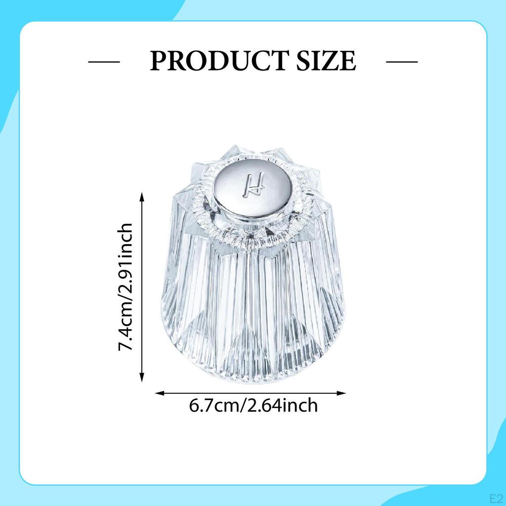 Shower Knob Replacement Professional Bathroom Accessories Decorative Hotel Multifunctional Easy