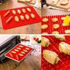 Silicone Pyramid Baking Mat Cooking Pan Bakeware Pan Nonstick Healthy Food Grade Silicone Oven BBQ Mats Baking Grilling Tray