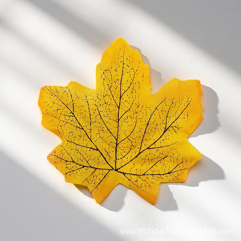 Artificial Maple Leaves: Autumn Decor for Home, Window Display, Ornaments, and DIY Crafts 50 pieces