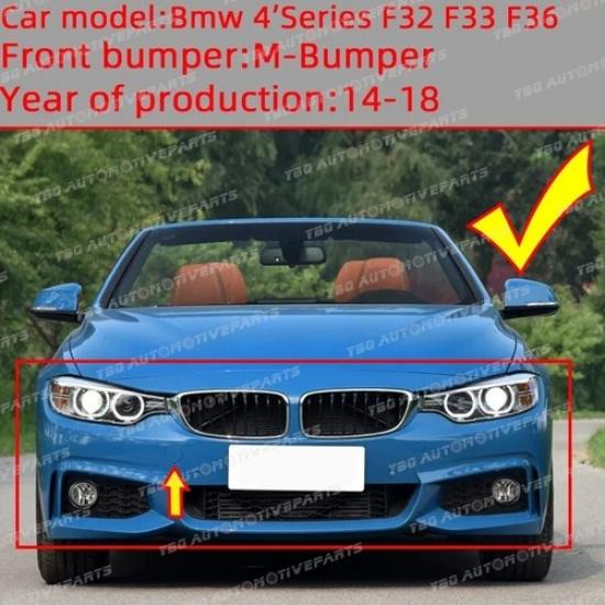 Front Bumper Tow Hook Cover For BMW 420i 425 428i 430i 435i 440i M-Sport 2014-19