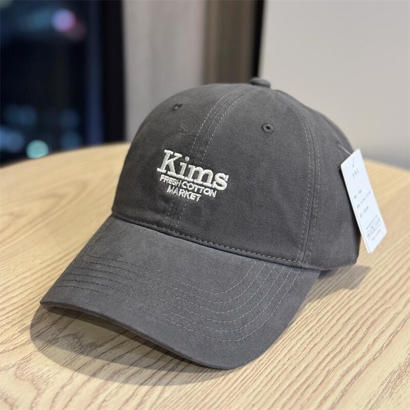 Summer Casual Baseball Cap Women's Embroidery Alphabet Versatile High Quality Peaked Cap Shade Sun Protection Wide Eaves