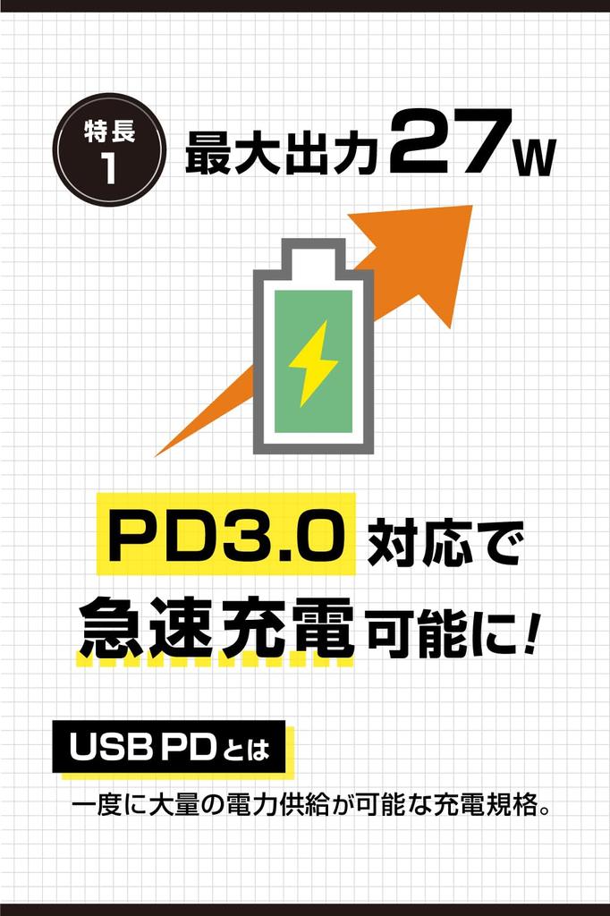 amon USB Power Port 4838 (Type-C 27W)