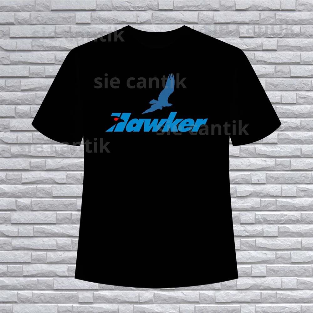 Hawker Aircraft Logo American T-Shirt Funny Size S to 5XL S