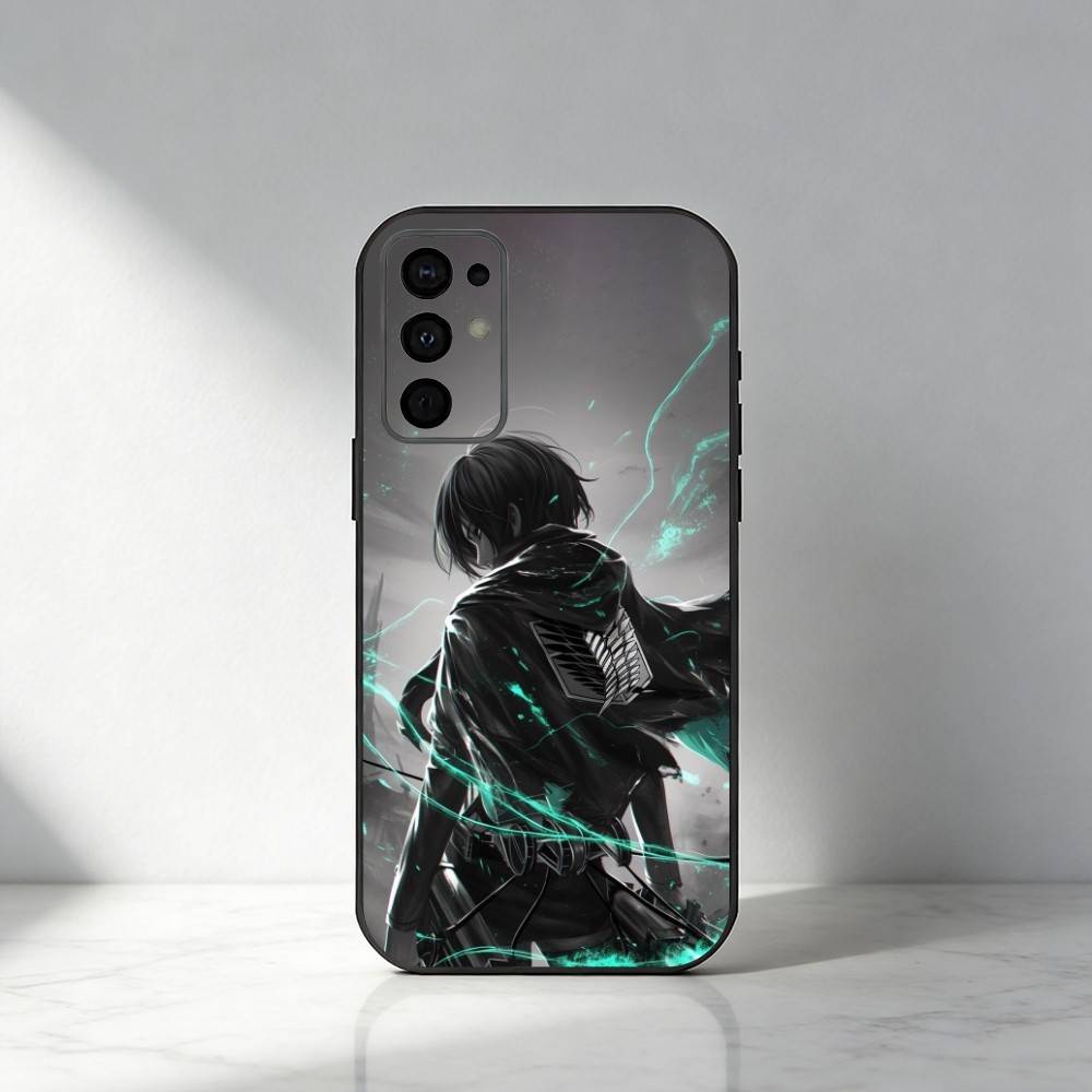 Super Exciting A-Attack-On-Titan  Phone Case For Samsung S25,S24,S21,S22,S23,S30,Ultra,S20,Plus,Fe,Note,5G Black Cover